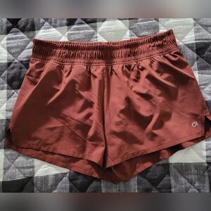 GAP Brown Athletic Shorts Lightweight Performance EUC